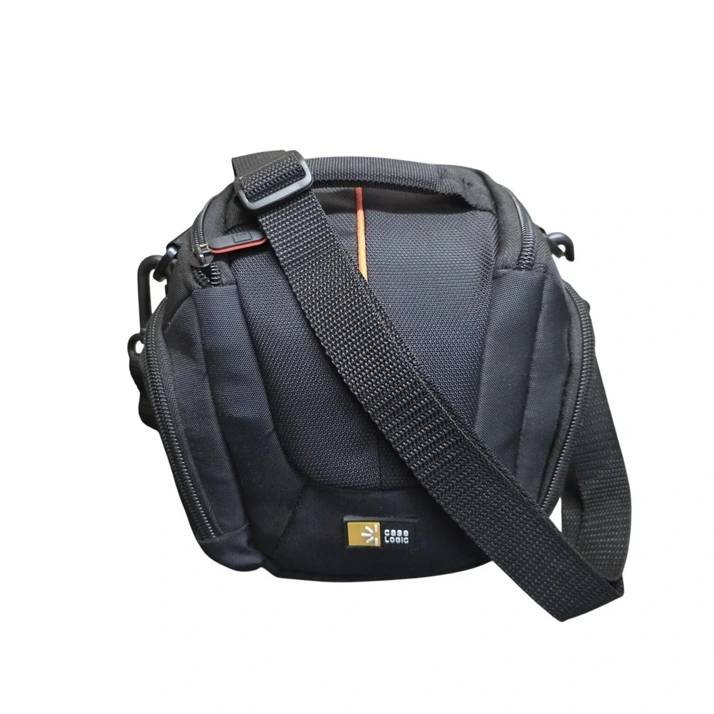 Case Logic Black DSLR SLR Camera Shoulder Bag Padded Carry Case Strap‎ Compact
